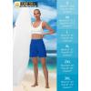 imageWomens 5quot Swim Shorts  Tummy Control High Waisted Loose Fitting with Zipper Pocket Liner Quick Dry Bottom UPF50Royal Blue