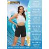 imageWomens 5quot Swim Shorts Tummy Control Quick Dry Swimsuit Bottom High Waist Loose Fitting with Zipper Pocket Liner UPF50Black