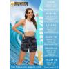 imageWomens 5quot Swim Shorts Tummy Control Quick Dry Swimsuit Bottom High Waist Loose Fitting with Zipper Pocket Liner UPF50Camo