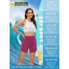imageWomens 5quot Swim Shorts Tummy Control Quick Dry Swimsuit Bottom High Waist Loose Fitting with Zipper Pocket Liner UPF50Fuchsia