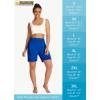 imageWomens 7quot Long Swim Board Shorts  High Waisted Quick Dry Beach Swimming Swimsuit Bottom with Liner Zip Pockets UPF5003roya Blue