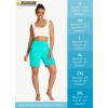 imageWomens 7quot Long Swim Board Shorts  High Waisted Quick Dry Beach Swimming Swimsuit Bottom with Liner Zip Pockets UPF5004lake Grenn
