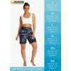 imageWomens 7quot Long Swim Board Shorts  High Waisted Quick Dry Beach Swimming Swimsuit Bottom with Liner Zip Pockets UPF5016grey