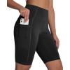 imageWomens High Waisted Long Swim Shorts  57912quot Tummy Control Swim Board Capris Bottoms Swimwear with Liner01black