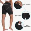 imageWomens High Waisted Long Swim Shorts  57912quot Tummy Control Swim Board Capris Bottoms Swimwear with Liner01black