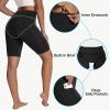 imageWomens High Waisted Long Swim Shorts  57912quot Tummy Control Swim Board Capris Bottoms Swimwear with Liner01black