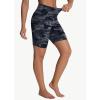 imageWomens High Waisted Long Swim Shorts  57912quot Tummy Control Swim Board Capris Bottoms Swimwear with Liner03camo Grey
