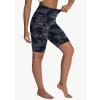 imageWomens High Waisted Long Swim Shorts  57912quot Tummy Control Swim Board Capris Bottoms Swimwear with Liner03camo Grey