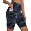imageWomens High Waisted Long Swim Shorts  57912quot Tummy Control Swim Board Capris Bottoms Swimwear with Liner03camo Grey
