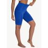 imageWomens High Waisted Long Swim Shorts  57912quot Tummy Control Swim Board Capris Bottoms Swimwear with Liner04royal Blue