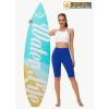 imageWomens High Waisted Long Swim Shorts  57912quot Tummy Control Swim Board Capris Bottoms Swimwear with Liner04royal Blue