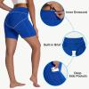 imageWomens High Waisted Long Swim Shorts  57912quot Tummy Control Swim Board Capris Bottoms Swimwear with Liner04royal Blue