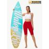imageWomens High Waisted Long Swim Shorts  57912quot Tummy Control Swim Board Capris Bottoms Swimwear with Liner06red