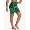 imageWomens High Waisted Long Swim Shorts  57912quot Tummy Control Swim Board Capris Bottoms Swimwear with Liner07leaf