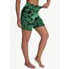 imageWomens High Waisted Long Swim Shorts  57912quot Tummy Control Swim Board Capris Bottoms Swimwear with Liner07leaf
