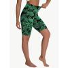 imageWomens High Waisted Long Swim Shorts  57912quot Tummy Control Swim Board Capris Bottoms Swimwear with Liner07leaf