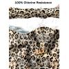 imageWomens High Waisted Long Swim Shorts  57912quot Tummy Control Swim Board Capris Bottoms Swimwear with Liner08leopard