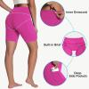 imageWomens High Waisted Long Swim Shorts  57912quot Tummy Control Swim Board Capris Bottoms Swimwear with Liner10pink