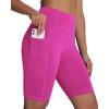 imageWomens High Waisted Long Swim Shorts  57912quot Tummy Control Swim Board Capris Bottoms Swimwear with Liner10pink