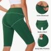 imageWomens High Waisted Long Swim Shorts  57912quot Tummy Control Swim Board Capris Bottoms Swimwear with Liner11green
