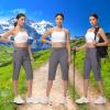imageWomens Long Shorts 15quot Below The Knee Capri Hiking Shorts Quick Dry Lightweight Outdoor Casual Crop Pants CargoDark Gray