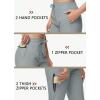 imageWomens Long Shorts 15quot Below The Knee Capri Hiking Shorts Quick Dry Lightweight Outdoor Casual Crop Pants CargoLight Grey