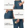 imageWomens Long Shorts 15quot Below The Knee Capri Hiking Shorts Quick Dry Lightweight Outdoor Casual Crop Pants CargoNavy