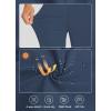 imageWomens Long Shorts 15quot Below The Knee Capri Hiking Shorts Quick Dry Lightweight Outdoor Casual Crop Pants CargoNavy Blue