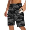 image22quot Mens Board Shorts Swimwear No Mesh Lining  Long Swim Trunks Surf Shorts Bathing Suit with Zipper Pocket UPF5011orange