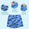 image:imageMIVEI Toddler Boys Swim Trunks  Kids Beach Bathing Suits Swim Shorts Swimwear with Mesh Lining AntiRash UPF 50 2T7Years