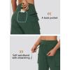 image:imageWomens 9 Bermuda Hiking Cargo Travel Shorts with Zipper Pockets Quick Dry Knee Length Long Board Short Summer BeachArmy Green
