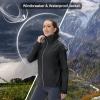image:imageWomens Lightweight Rain Jackets  Packable Waterproof Hood Windbreaker Raincoat for Spring Travel Hiking Outdoor
