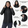 image:imageWomens Lightweight Rain Jackets  Packable Waterproof Hood Windbreaker Raincoat for Spring Travel Hiking Outdoor
